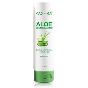 Gel Exfoliante, Calmante e Hidratante de <span class=keywords><strong>Aloe</strong></span> Vera 100% <span class=keywords><strong>Puro</strong></span> y Orgánico para el Rostro, para Todo Tipo de Piel, Unisex, Marca Privada, Venta al Por Mayor - Product Image 1