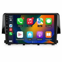 Pour Honda Civic 2016, autoradio, lecteur DVD, écran, Android Auto, Wifi, navigation multimédia, écran, Bluetooth, récepteur audio