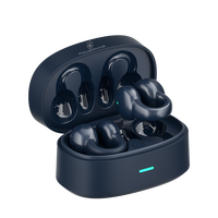 Audífonos Inalámbricos para Parejas 2025, Modelo F3, con Clip para Oreja, Auriculares Intrauditivos para Juegos, Audífonos Dobles TWS con Pantalla Digital