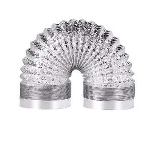 Condotto Flessibile Telescopico in Alluminio di Alta Qualità 100mm <span class=keywords><strong>per</strong></span> HVAC, <span class=keywords><strong>Design</strong></span> Moderno <span class=keywords><strong>per</strong></span> Uso in <span class=keywords><strong>Cucina</strong></span>, Sistema di Ventilazione e Aspirazione - Product Image 5