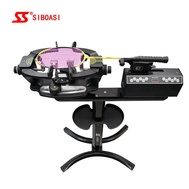 Badminton-Bespannmaschine mit Doppelfunktion und Neuer Automatischer Klemmung S516****^^^^ https://www.siboasi.com