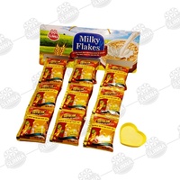 Poudre de Lait Instantanée en Gros pour Céréales et Boissons, Faible en Gras, Halal, à Base de Soja, pour un Petit-Déjeuner Sain et Nutritif, en Sachet