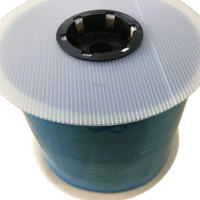 Autobag pré-ouvert en plastique PE-BD personnalisé Sac à soufflet inférieur antistatique Emballage automatisé Surface d'impression par héliogravure Délai court