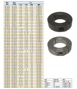 <span class=keywords><strong>Collar</strong></span> de Bloqueo Personalizado de Acero Inoxidable 304, Abrazadera de Bloqueo para Eje - Product Image 6