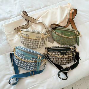 <span class=keywords><strong>Sac</strong></span> <span class=keywords><strong>banane</strong></span> texturé tendance pour <span class=keywords><strong>femme</strong></span>, nouvelle collection été, polyvalent, avec motif ceinture, petit <span class=keywords><strong>sac</strong></span> <span class=keywords><strong>à</strong></span> bandoulière décontracté - Product Image 2