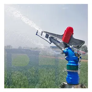 Landwirtschaft liches Sprinkler-Bewässerungs system Automatische rotierende Langstrecken-Hochdruckmetall-Bewässerungs-Sprinkler-Regen pistole