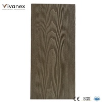 Tarima de Madera Compuesta para Exteriores, Suelo de WPC Impermeable, Cuadrado Cepillado, para Balcón, Patio Trasero, Terraza y Jardín