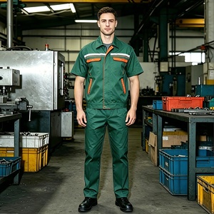 Ropa <span class=keywords><strong>de</strong></span> <span class=keywords><strong>Trabajo</strong></span> <span class=keywords><strong>de</strong></span> Manga Corta TN6282, Cómoda, Colorida, Veraniega, Transpirable, para Trabajadores, Venta <span class=keywords><strong>de</strong></span> Fábrica, Personalizable, al Por Mayor - Product Image 3