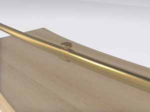 Музей освещения алюминиевый профиль с дверью сарая Вращающаяся круглая светодиодная витрина световая панель для стеклянного шкафа - Product Image 5