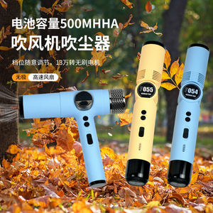 Soplador de Polvo Portátil F054, Batería de 500 mAh, Motor sin Escobillas, Ventilador de Alta Potencia para Exteriores - Product Image 1