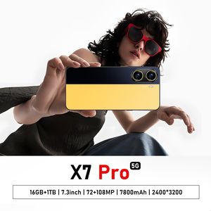 โทรศัพท์มือถือ X7 Pro 5G สมาร์ทโฟน ชาร์จเร็ว หน้าจอ <span class=keywords><strong>7</strong></span>.3 นิ้ว หน่วยความจำ 16GB กล้อง 108MP สมาร์ทโฟน - Product Image 3