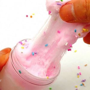 New Kids DIY Educational <b>Clay</b> Slime Toys Colorful Magic Changing Pumpkin Bottle Fluffy Fairy Silk Snow Halloween - Product Image 3