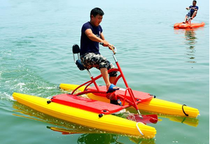 Bicicleta Acuática de Pedales Tipo Banana con Salinidad del Agua Marina, Bicicleta Flotante Segura y Estable <span class=keywords><strong>para</strong></span> Venta - Product Image 4