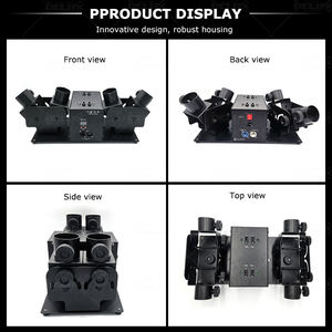 Macchina per Coriandoli DELIFX a Quattro Trigger, Lanciatore di Coriandoli DMX512 per DJ, Club, Eventi, Feste e Gender Reveal Party - Product Image 3