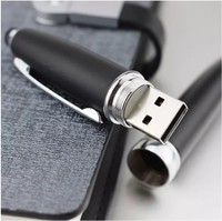 Jaster — clé Usb 3 en 1 en métal, multifonction, avec logo personnalisé, stylo tactile, 8 GB, 16gb