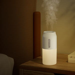 Xách tay USB đôi phun tạo độ ẩm 280ml 1800mAh pin Powered im lặng siêu âm nhanh độ ẩm LED ánh sáng nhà xe - Product Image 3