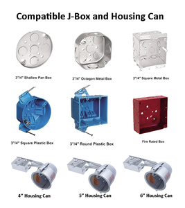 CRI90 lampu Disk <span class=keywords><strong>LED</strong></span> <span class=keywords><strong>6</strong></span> inci <span class=keywords><strong>15W</strong></span>, lampu Disk <span class=keywords><strong>LED</strong></span> dapat diredupkan, lampu sorot bawah untuk lokasi kelembapan - Product Image 4