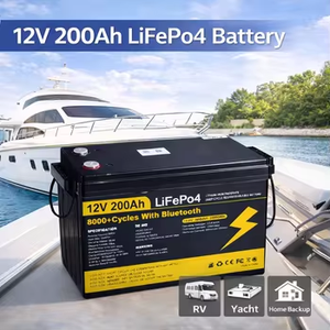 แบตเตอรี่ LiFePO4 12V 100Ah 200Ah เกรด A จากคลังสินค้าโปแลนด์ สต็อก EU สำหรับรถบ้าน แคมป์ปิ้ง แผงโซลาร์เซลล์ ระบบไฟฟ้าออฟกริด - Product Image 3