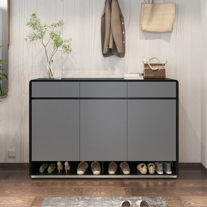 Étagère à chaussures en bois moderne, minimaliste, personnalisable, durable, imperméable et écologique pour salon, maison, appartement, hôpital - Product Image 2