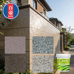 Panneaux muraux extérieurs <span class=keywords><strong>d</strong></span>écoratifs écologiques en peinture cristalline avec aspect pierre naturelle - Product Image 1