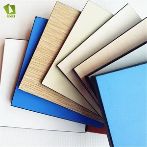 8mm Wall Cladding Hpl Panel Composite Compact Laminate For Outside Use Wall Covering