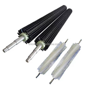 Brosse à <span class=keywords><strong>peinture</strong></span> en nylon de qualité industrielle Sx pour le nettoyage des cheminées et des conduites d'air, longueur des poils de 4 pouces, noire - Product Image 2
