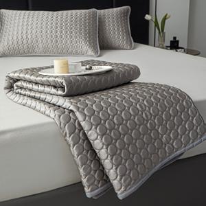 Silikon-Schaumstoff-Matratzenauflage Kühlmatte Weich Atmungsaktiv Rutschfest Waschbar Umweltfreundlich Extra Dick Bettmatratze - Product Image 2