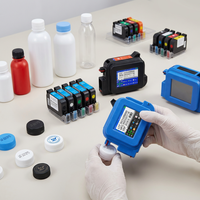Nouvelle imprimante portable mini jet d'encre automatique pour codage par lots, encre à séchage rapide, impression multicolore de date d'expiration sur sacs en plastique