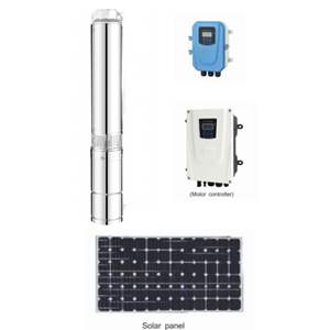 Bomba solar sumergible QY 4JC4.5-160-D110/1500 de 2250W, 160m de altura de elevación, 4.5m³/H |   200V VOC y Alta Eficiencia |   Extracción de Agua de Acantilados - Product Image 3