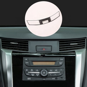 For Navara NP300 2015-2020 Carbon Fiber Color Full <b>Interior</b> <b>Accessories</b> Dash Trim Kit Cover - Product Image 3