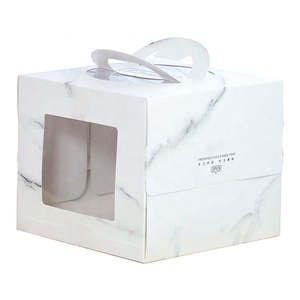 Cajas de Regalo Desechables Recicladas <span class=keywords><strong>para</strong></span> Pasteles, con Diseño Único y Personalizado, Grandes, de 16x16x5 cm (30x30x18 cm), con Diseño de Luna y Queso, <span class=keywords><strong>para</strong></span> Pasteles Blancos con Purpurina - Product Image 6