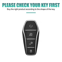 Étui de protection de luxe en TPU pour clé de voiture BYD Han EV Qin Plus Premium DM-i Song Pro Tang Dolphin E9 – Accessoires de protection pour clés de voiture