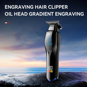 Kemei KM-1556 Tagliacapelli Ricaricabile Elettrico <span class=keywords><strong>Professionale</strong></span> per Uomo Senza Fili con Display LCD - Product Image 3