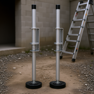 Niveau de nivellement en acier pour terrain inégal, capacité de 550 lb, 20 pouces, outil de nivellement de qualité industrielle - Product Image 2