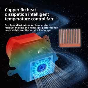 Faros Delanteros LED <span class=keywords><strong>Shenlong</strong></span> <span class=keywords><strong>de</strong></span> 5 Lentes, Proyectores Bi-LED Súper Brillantes y Antideslumbrantes para Modificación <span class=keywords><strong>de</strong></span> Automóviles - Product Image 4
