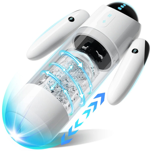 Tasca elettrica giochi maschili Stroker macchine su e giù rotanti spinta Robot portatile automatico uomo masturbazione tazza - Product Image 1