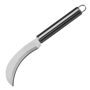 มีดโค้งสแตนเลสแบบสองคมสำหรับปอกผลไม้ - Product Image 5