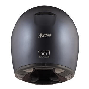 หมวกกันน็อคมอเตอร์ไซค์ ABS แบบเต็มหน้าไทเทเนียมสีน้ำเงินย้อนยุค GT4ใหม่ - Product Image 2