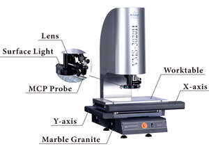 Système de <span class=keywords><strong>Mesure</strong></span> Optique Vidéo 2.5D Haute Précision, Instrument de <span class=keywords><strong>Mesure</strong></span> Industriel Certifié ISO 9001 et Conforme CE, Garantie 1 An, VMS-4030H - Product Image 4