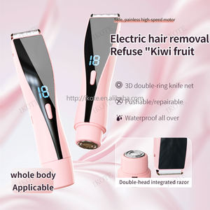 Depiladora Eléctrica Recargable de Doble Cabezal para Viajes, Mini Depiladora para Mujeres, Brazos, Axilas, Piernas, Vello Púbico y Corporal - Product Image 5