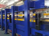 Nouvelle ligne de production de panneaux sandwich en polyuréthane (PU, PUF, PIR) semi-automatique contrôlée par PLC, machines de construction pour mousse, moteur et pompe