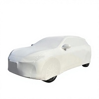 Housse de protection pliable personnalisée pour voiture d'intérieur, anti-poussière, taille et logo personnalisables, adaptée à une utilisation en toutes saisons