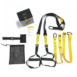 Cơ thể đào tạo Workout đình chỉ huấn luyện viên treo vành đai đào tạo sức đề kháng ban nhạc tập thể dục kéo dài đàn hồi P3-Quai - Product Image 1