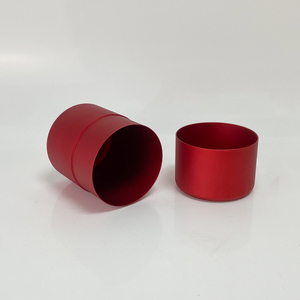Envases Metálicos para Vitaminas en Polvo, Latas de Espuma, Botellas para Polvo Medicinal, Anti-Caída, Protección Ambiental, Latas Rojas de Circulación - Product Image 2