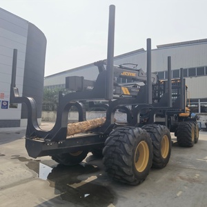 Remorque à grue robuste de 18 tonnes pour le transport de grumes brutes - Product Image 4