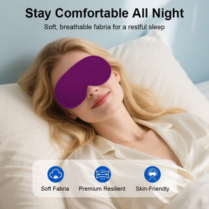 Máscara para Dormir con Diseño Innovador y Peso de Gravedad, Máscara 3D para Dormir con Oscurecimiento <span class=keywords><strong>Total</strong></span> y Comodidad - Product Image 2