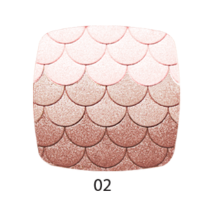 แป้งไฮไลท์เนื้อมินเนอรัลแบบอัดแข็ง สี 02 สำหรับไฮไลท์ สร้างเงา และเพิ่มความเปล่งประกายให้ใบหน้า - Product Image 5