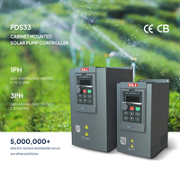 SAJ PDS33-4T030B-EH 3 380V 3kW Variateur de fréquence (VFD) à haute efficacité MPPT pour moteur AC avec communication RS485, haute puissance, industriel