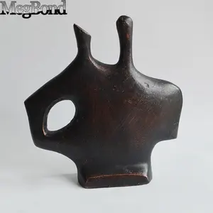 Metal aile modern soyut bronz heykel iç ev dekorasyonu için