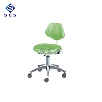 Fauteuil dentaire électrique Suntem ST-D530-CE certifié Classe II 220V/110V, construction en plastique et métal, coussin en PU/cuir, lampe LED